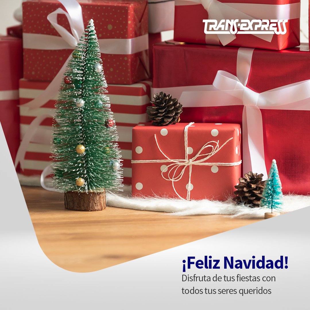 Te desea tu familia Trans-Express 🎅🏼🎁