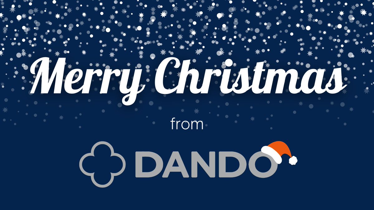 Wishing everyone a Merry Christmas from Team #Dando!