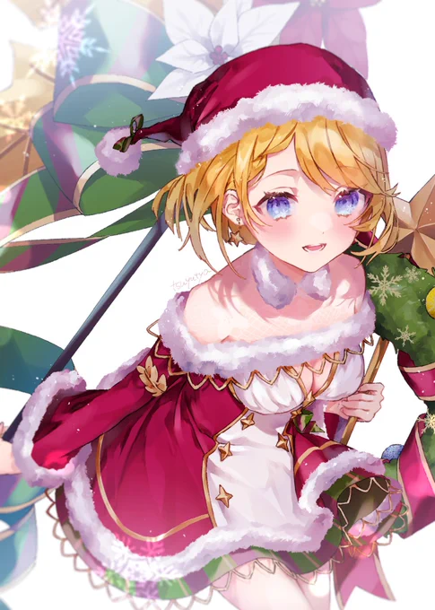 クリスマスなジャンヌさん🎄
#コンパスお絵描き 