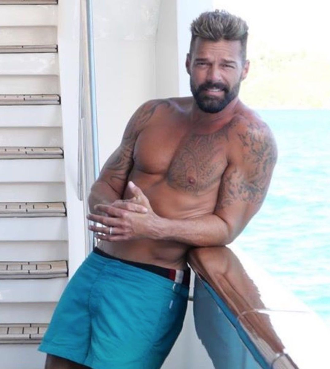ananavarro's tweet photo. .@Ricky_martin turns 50 today. Yes, yes. He’s gorgeous and uber talented. He’s also one of the kindest souls I know. Happy birthday, Ricky. https://t.co/XNY5epdy57