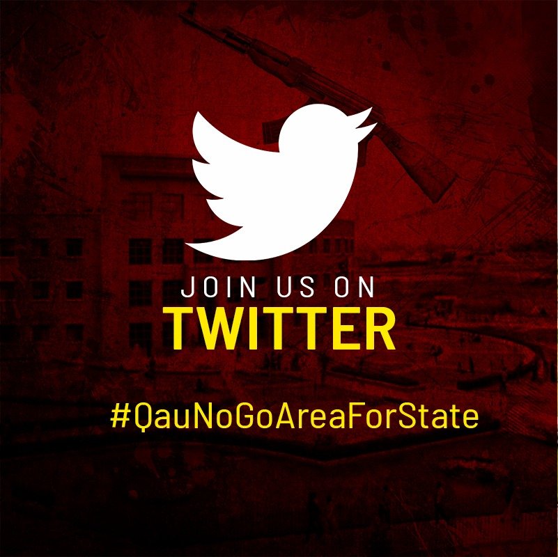 TeamJTS1's tweet photo. Guys, Grab Your Keyboards and Start Trending with HT 👇 
#QauNoGoAreaForState https://t.co/fFw0zCHzHN