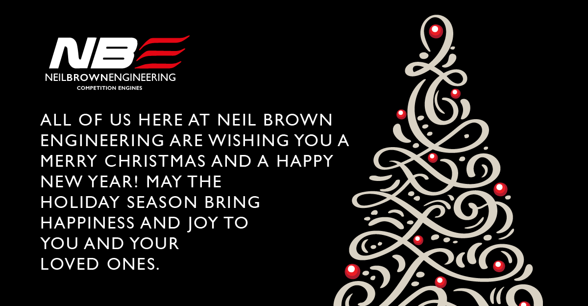 NBEengines's tweet photo. All of us here at Neil Brown Engineering are wishing you a Merry Christmas and a Happy New Year! May the holiday season bring happiness and joy to you and your loved ones. #MerryChristmas #HappyHolidays https://t.co/swLb4bXiTj