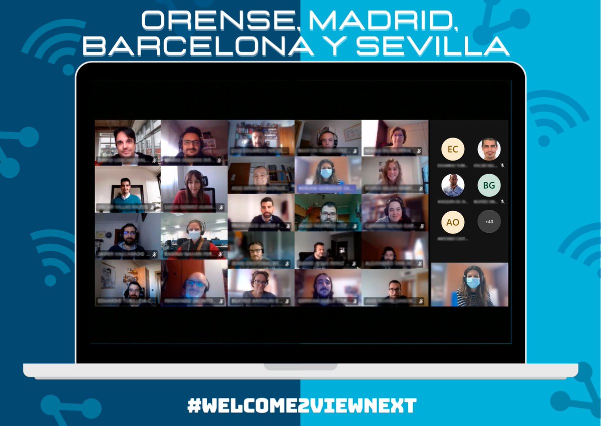 viewnext's tweet image. La semana pasada dimos la bienvenida a nuevos compis en Orense, Madrid, Barcelona y Sevilla. ¡Bienvenidos a la familia @viewnext 😊! ¿Y tú a que esperas para formar parte de nuestra #GenteViewnext ?
#Welcome2Viewnext