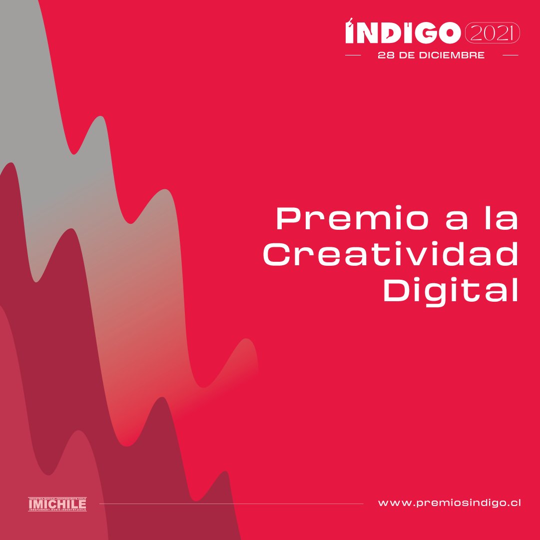 Premio a la Creatividad Digital distingue a los proyectos que usando herramientas actuales en diferentes plataformas, lograron destacarse de manera original. Lxs nominadxs para esta ocasión son:

- <a href="/GolosaLaOrquest/">Golosa La Orquesta</a> 
- <a href="/Mal_Profesor/">MalProfesor</a> 
- <a href="/yorkamusica/">Yorka</a> 
- <a href="/maidalarrain/">Maida La Reina</a>