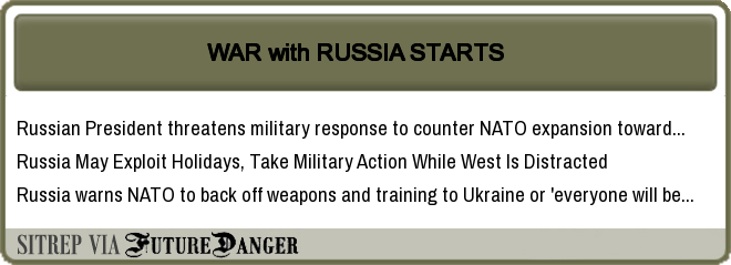FD_Unveilings's tweet photo. FutureDanger Indicator: WAR with RUSSIA STARTS
HeatMap Column 2> https://t.co/mJhlqmjFul
  #PotentialAggressor  #NationalSecurity https://t.co/zW3hdI4kPa