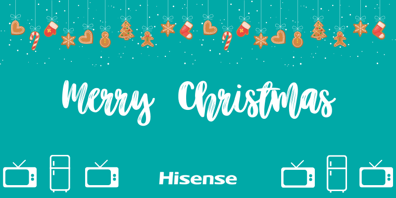 The Hisense Canada Team wants to wish you, your family, and friends a #MerryChristmas. We hope it's safe, happy, healthy, and full of food. Thank you for making us a part of your #HisenseHome. 

A final reminder that Die Hard is indeed a #ChristmasMovie.