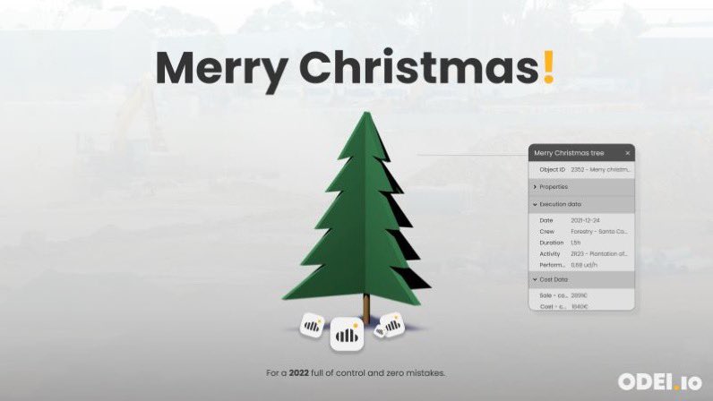 Merry Christmas! 🎄
All the best for this upcoming year from the <a href="/odeiHQ/">ODEI</a> team
