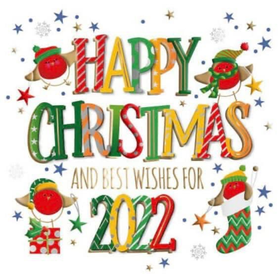 Happy Christmas to all our members, families and friends.
Have a good one