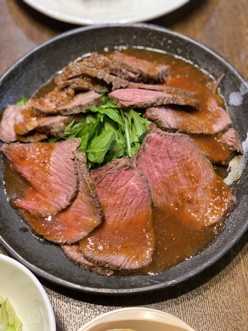 マネージャーお手製ローストビーフ…♡ 