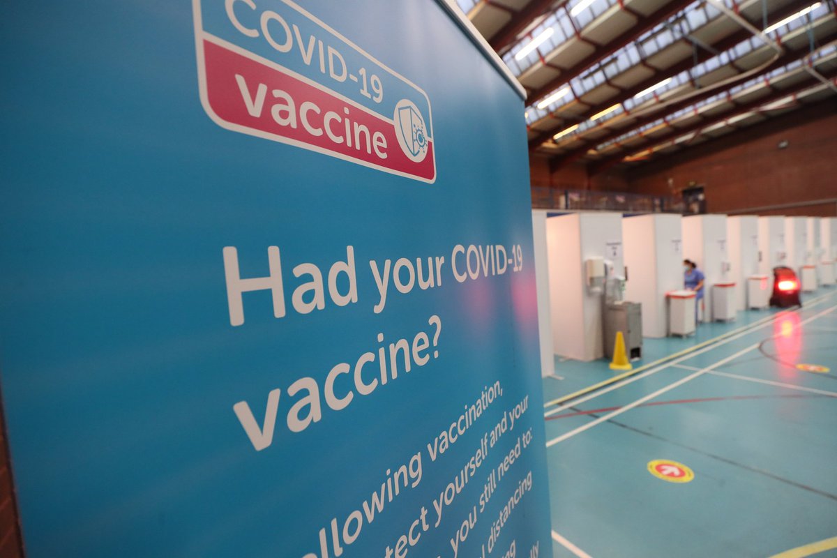 Thanks to the <a href="/NHSCTrust/">Northern Trust</a>  Vaccination team who have now delivered over 335,000 doses since December '20. A massive #teamNorth effort to protect our local population. <a href="/okane_sinead/">Sinead OKane</a> <a href="/SuzannePullins/">Suzanne Pullins</a> <a href="/GraffinPaddy/">Paddy Graffin</a>