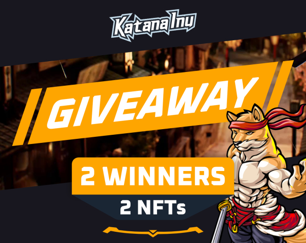 Join the #KatanaInu giveaway and win 2 NFTs! 🎁

Katana Inu is bringing the newest technologies to the world of crypto and gaming 🎮

Participate in the giveaway 
by signing up below 👇

wagh.me/KatanaInu-Give…