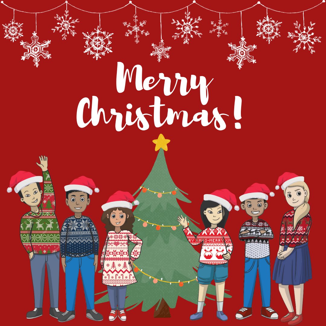 dragonsteaching's tweet photo. Merry Christmas from our Dragons team! https://t.co/EUbVLq8RAP