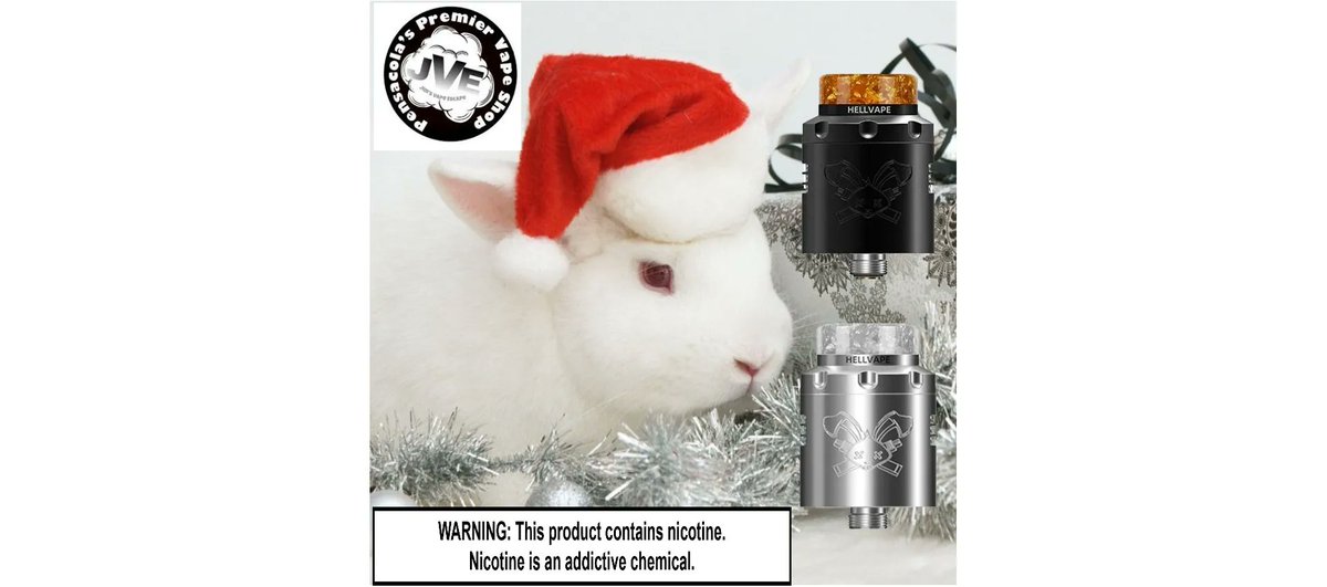 JIMsVapeEscape's tweet image. NOW IN STOCK!!!!!!!!!! The Dead Rabbit 3 RDA has an awesome quad post deck ready to build on. So come on down to Jim&apos;s vape escape to get your Dead Rabbit 3 RDA!. #DeadRabbit #DeadRabbit3 #JimsVapeEscape #Driplife #pensacolavapeshop #RDA