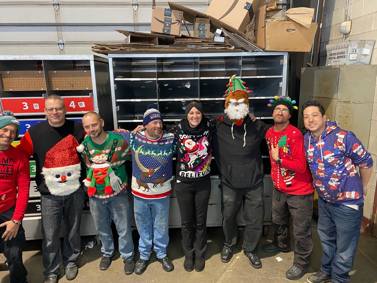 Stroudsburg Preload team showing their Holiday Spirit!