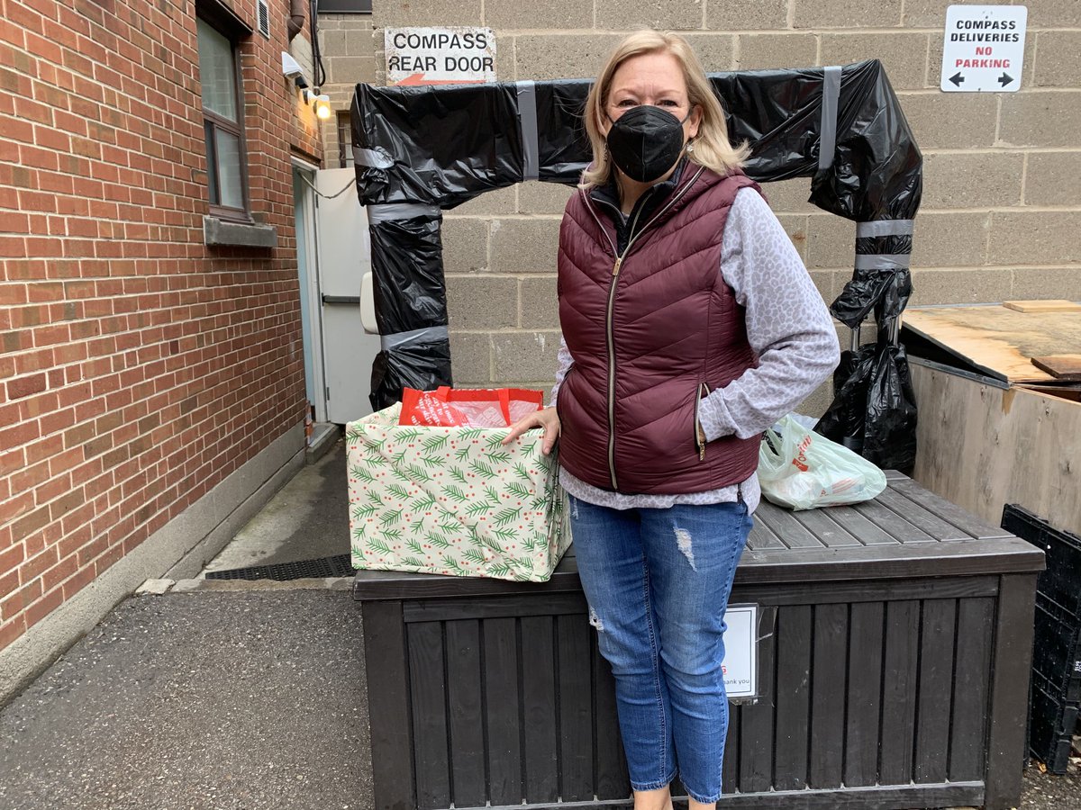 Thank you to ⁦⁦<a href="/AnnAnncarroll/">ann carroll</a>⁩ for the donations made to The Compass Food Bank this morning. We appreciate your generosity.