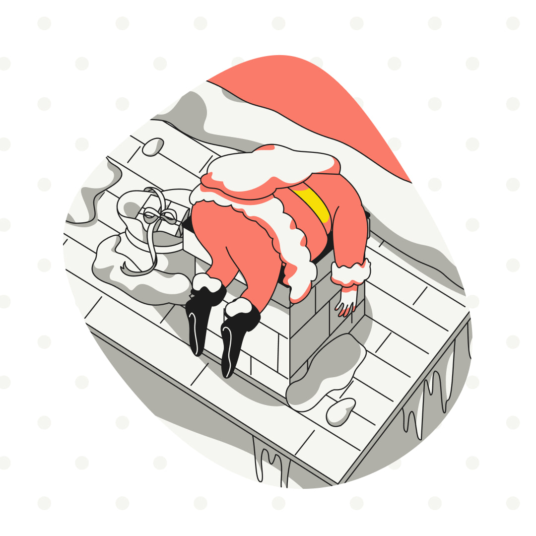 “Santa’s Wysh went to the elves for a new workshop, new bell caps and britches and to extend the fireplaces of the world by a couple more inches.”
 #santa #fireplace #elves #whatsyourwysh #lifeinsurance