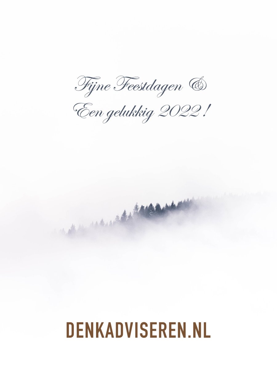 Geïnteresseerd? Zie ook: bit.ly/3z3t1Rx
____

#kerstavond #Kerst #feestdagen #nieuwjaar #DENKADVISEREN