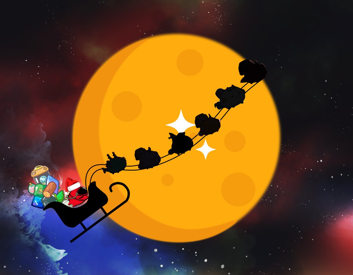 LunarAxieGuild's tweet photo. Merry Christmas Eve everyone! #slp #ToTheMoon https://t.co/rdlrpH5ZJf