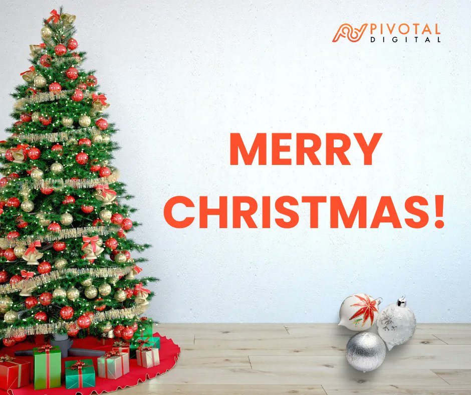 It's that time of the year again. It's everyone's favorite time. It's CHRISTMAS!

From everyone here at Pivotal Digital, we hope you have a very jolly holiday! 

#merrychristmas #christmas #christmas2021