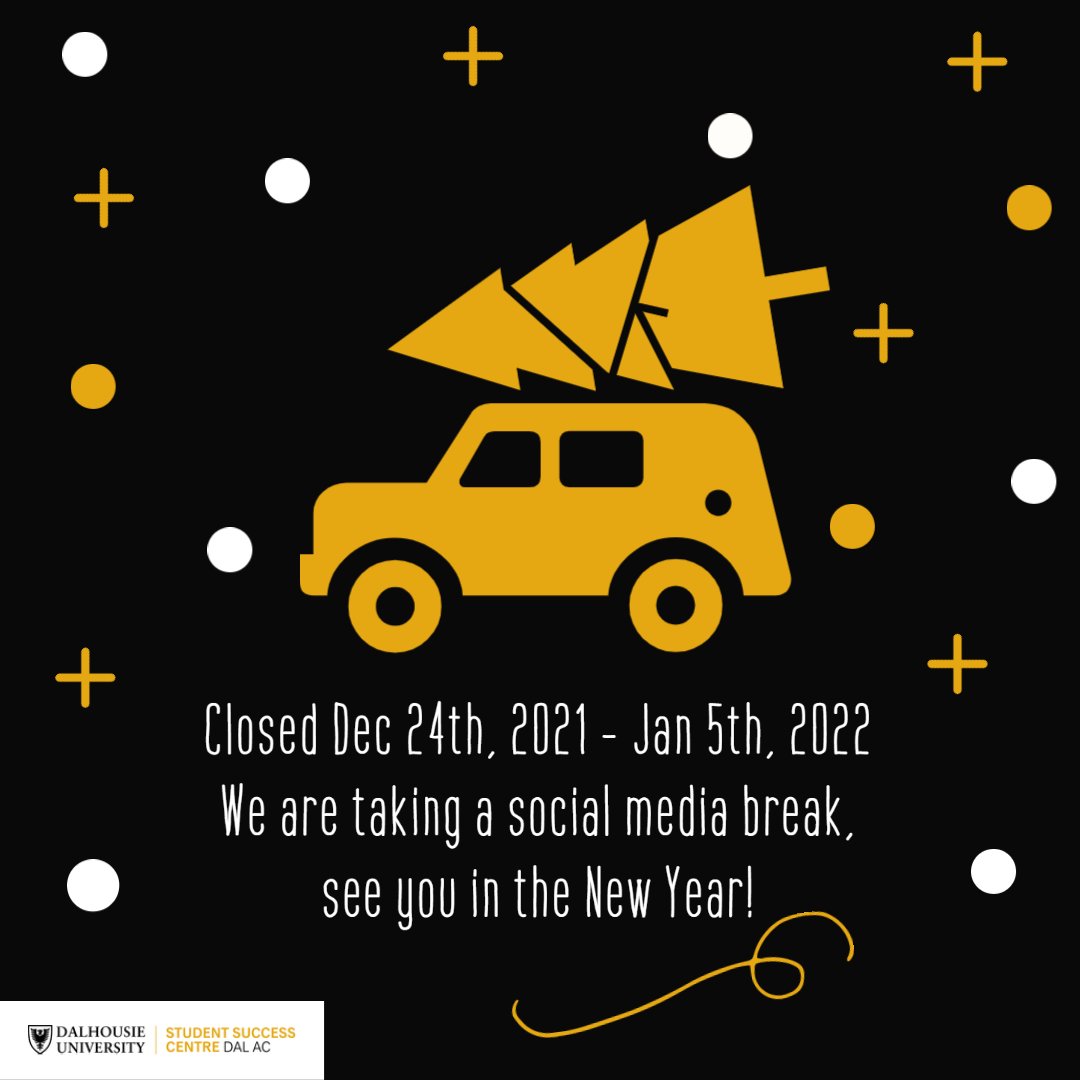 ssdalac's tweet photo. See you next year folks! 🎉

With the university closed for the #holidayseason we will be taking a break from social media. 📵
Student Success is closed until January 4th. 

#socialbreak
#acstudentsuccess https://t.co/aqKaB9rD6y