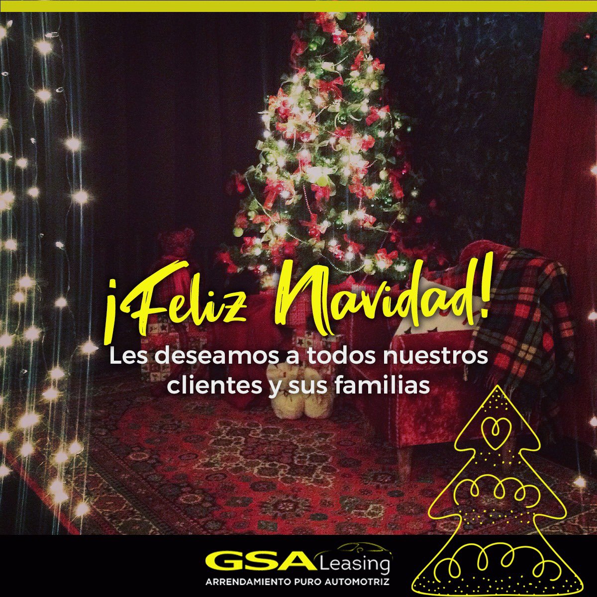 GSA_Leasing's tweet photo. En nombre de todo el equipo de #GSALeasing, les deseamos una ¡Feliz Navidad! en compañía de sus seres queridos.🎄💫
¡Agradecemos su confianza y preferencia!
#FelizNavidad #NavidadGSA #NocheBuena #MerryChristmas #FelicesFiestas https://t.co/88ZASawOnH