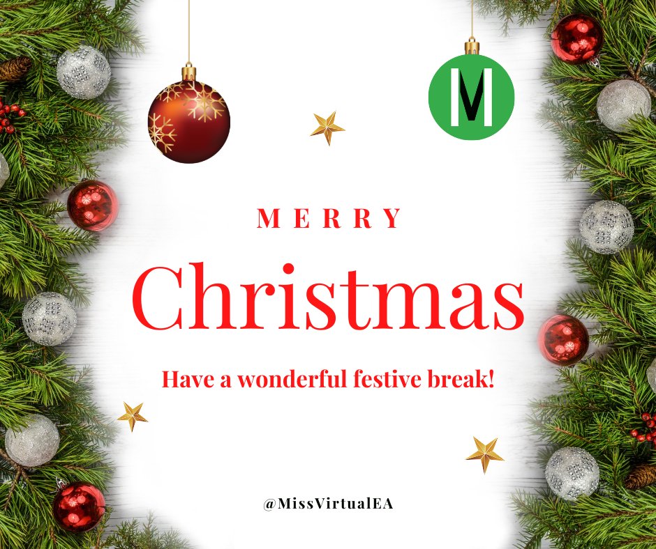 Merry Christmas everyone! We made it. Here's to 2022!
#LetTheFestivitiesCommence #JingleBells #DingDongMerrilyOnHigh #VirtualAssistant