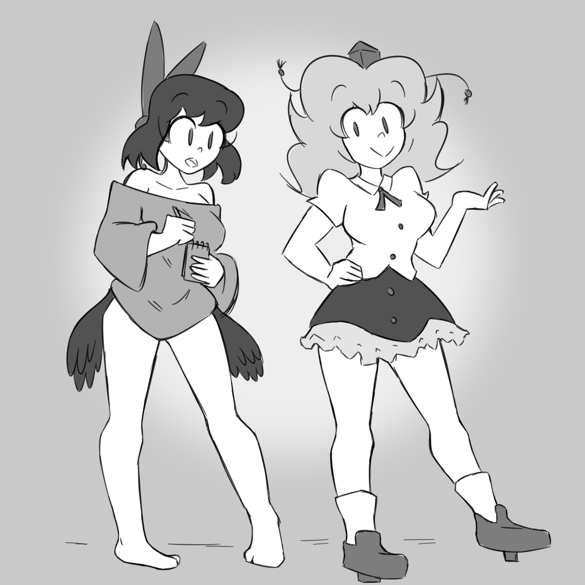 Patreon sketch request for @LucyferPancakes 
