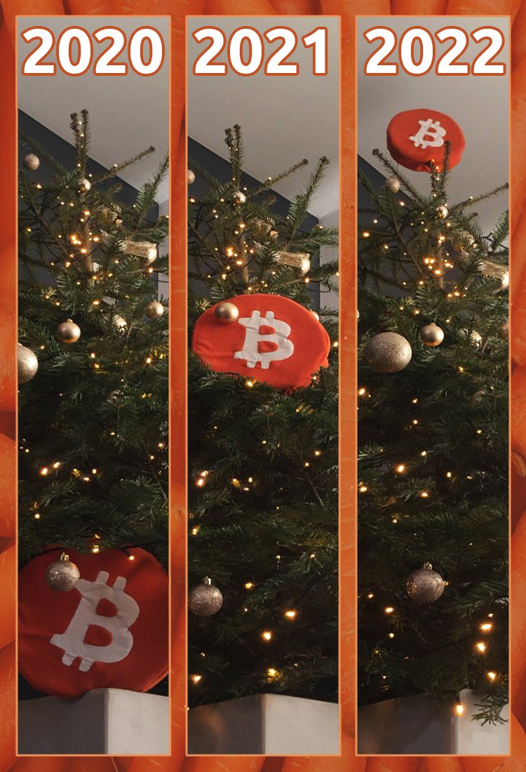 therationalroot's tweet photo. Happy Holidays #Bitcoin Fam! https://t.co/0kIYH3DtYU