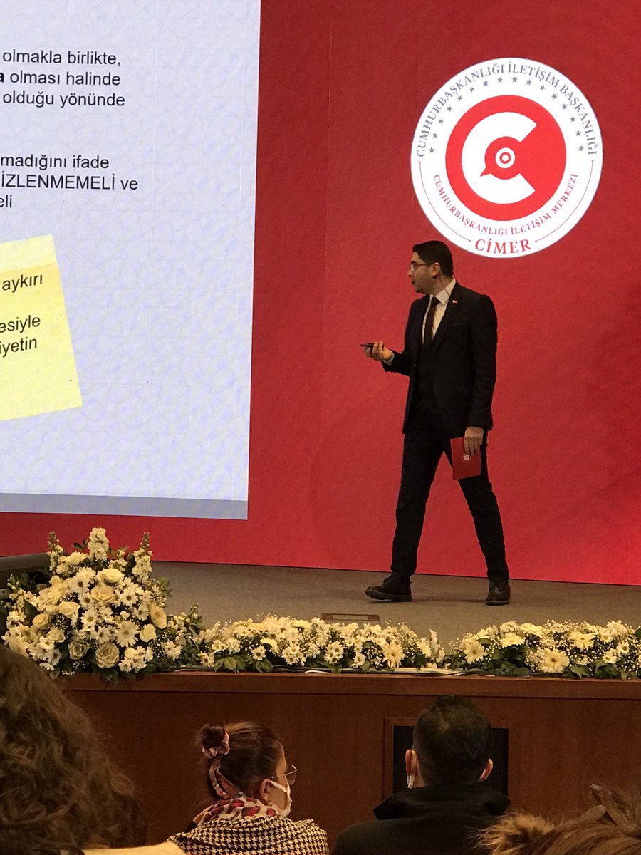 CİMER Eğitim ve Bilgilendirme Toplantısı düzenledik. Bu ailenin bir ferdi olarak sunum yapmak gurur vericiydi.