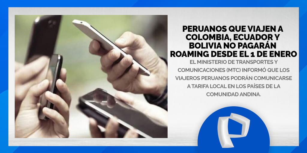PTV_Noticias's tweet photo. 🔵Los peruanos que viajen a los países de la Comunidad Andina (CAN), no tendrán que pagar adicional para enviar un mensaje de texto o realizar llamadas, a partir del 01 de enero del 2022.
Mira la nota completa aquí 👉https://t.co/CThRLfTjTR
#roaming #viajen https://t.co/0diTty23SY