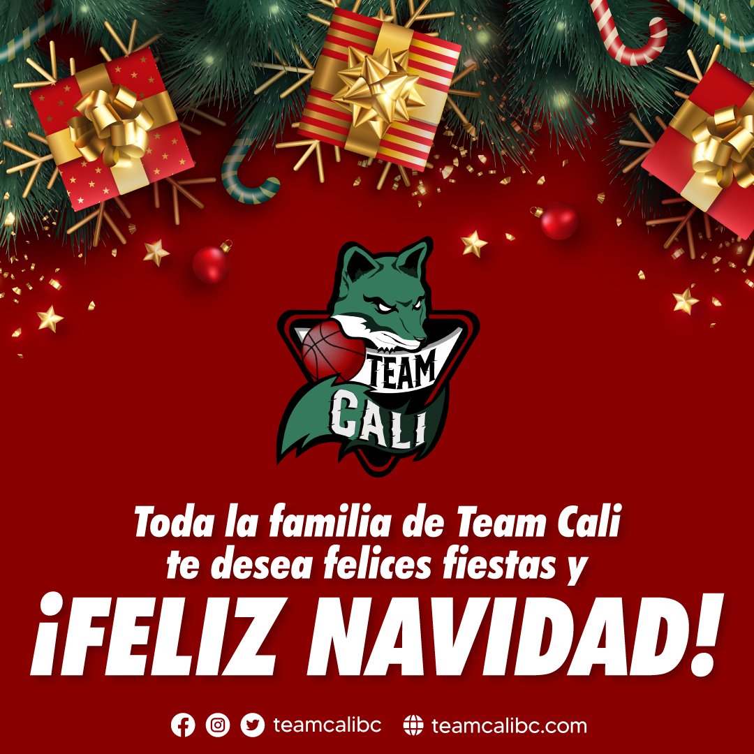 La Familia Team Cali te desea a ti y a tu familia una feliz navidad, mucha salud y prosperidad, que estas fiestas sean la unión familiar.
Gracias por creer en nosotros.💯👌🏾

Go Team go Family💚

#vamosteamcali #purocorazon  #calicuidaddeportiva #cali #purocorazon