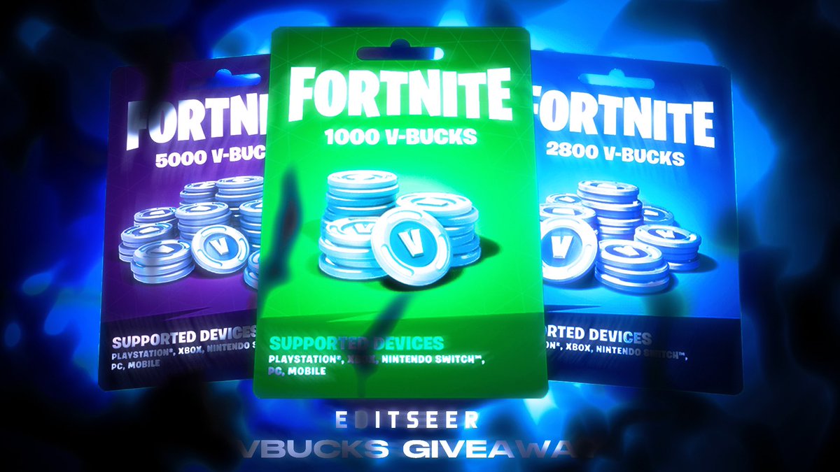 editseer's tweet image. I'll give a pack of your choosing &amp;amp;/or a vbuck card to 1 lucky winner who retweets this tweet within the next 5 minutes and follows @editseer + shows proof of my notifications on in the comments!