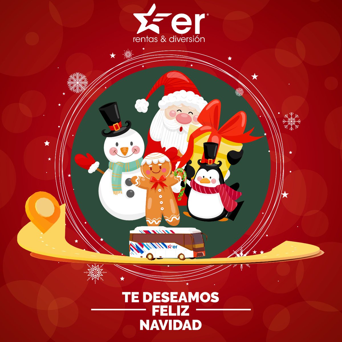 TOURISTERmx's tweet photo. 🎁🎄 En er rentas &amp; diversión queremos agradecerte por viajar con nosotros y desearte Feliz Navidad. 🎄☃ https://t.co/mVCTZV0cK5