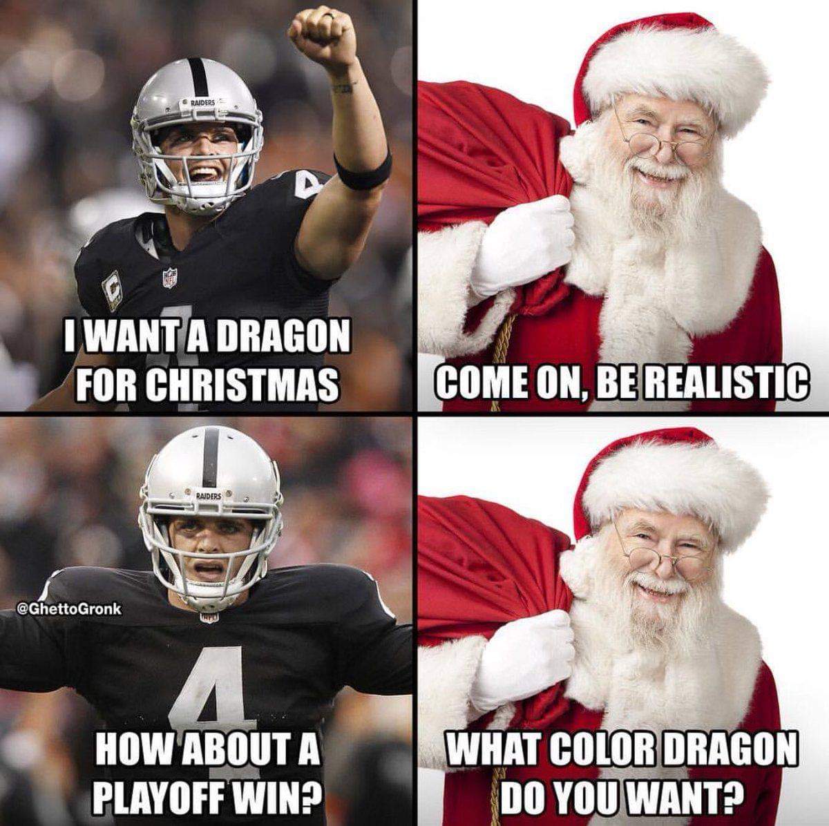 Merry Christmas Raider Nation 2022 Merry Christmas: May Santa Bring Such Things | Raider Nation