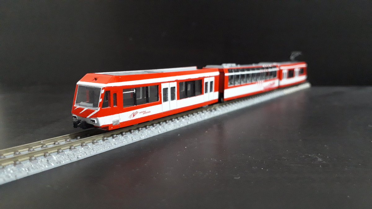 mei6839f's tweet photo. Matterhorn Gotthard Bahn
BDSeh4/8 ZermattShuttle 完成です。
#MGBahn #GTW #瑞西米軌 https://t.co/4RALdujeHU