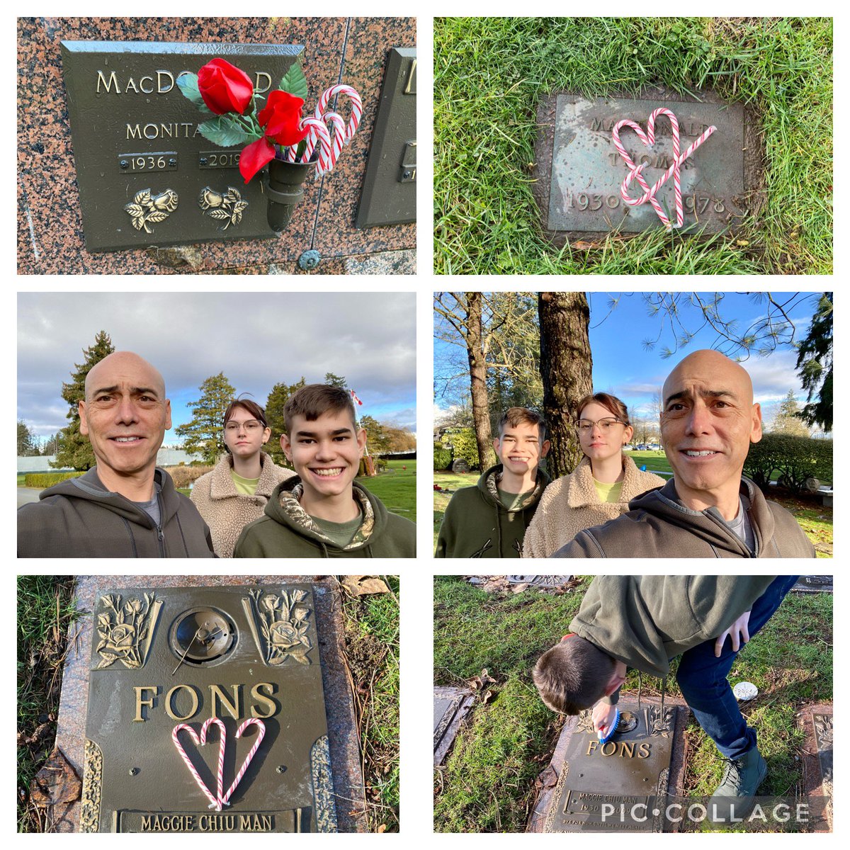 Ian_A_MacDonald's tweet photo. Yesterday #TeamMacDonald spent time with family members we miss so much this #Christmas . #MomMac #TomMac #AuntMaggie #Love #Respect #Family https://t.co/Dev5lcqhaG