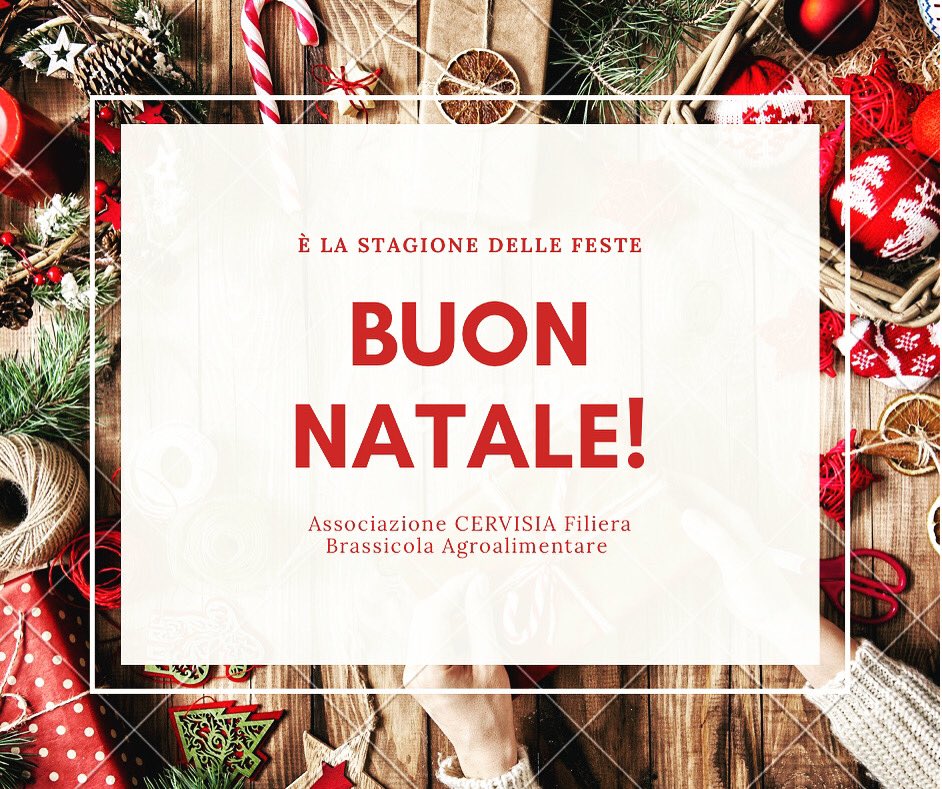 AssoCervisia's tweet image. Un augurio speciale a tutta la #Filiera brassicola agroalimentare da noi tutti di CERVISIA con l’auspicio che il nuovo anno sia fonte di ispirazione e di crescita.
#assocervisia #christmastime