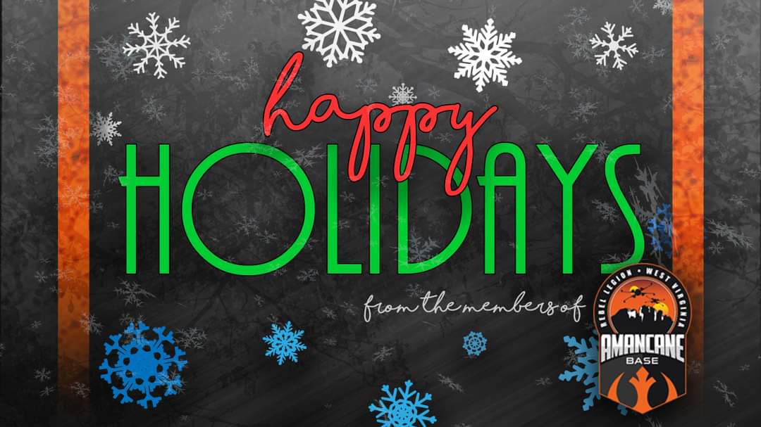Happy holidays!
#RebelLegion