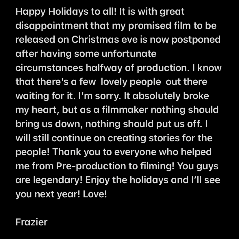 FilmsFra's tweet image. Happy Holidays to everyone!