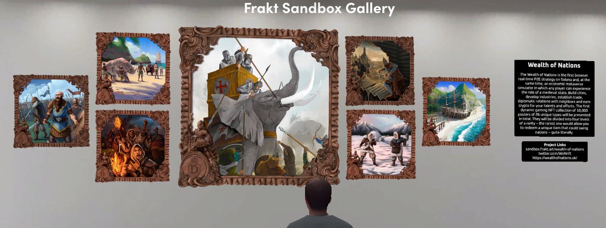 The Frakt Sandbox Gallery is LIVE!

Come check out all past and future Frakt Sandbox mints while learning all about generative art on Solana.

Pay close attention to <a href="/WoNnft/">Wealth of Nations. Alpha-test stage</a> and <a href="/order817/">Angels on Solana | Minted out!</a> which are still minting on Frakt Sandbox with ~100 pieces left!

app.spatial.io/rooms/61a7a94f…