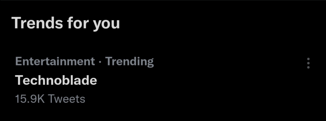 cat_the_kucing's tweet image. Technoblade is trending, as he should.
#subscribe2technoblade