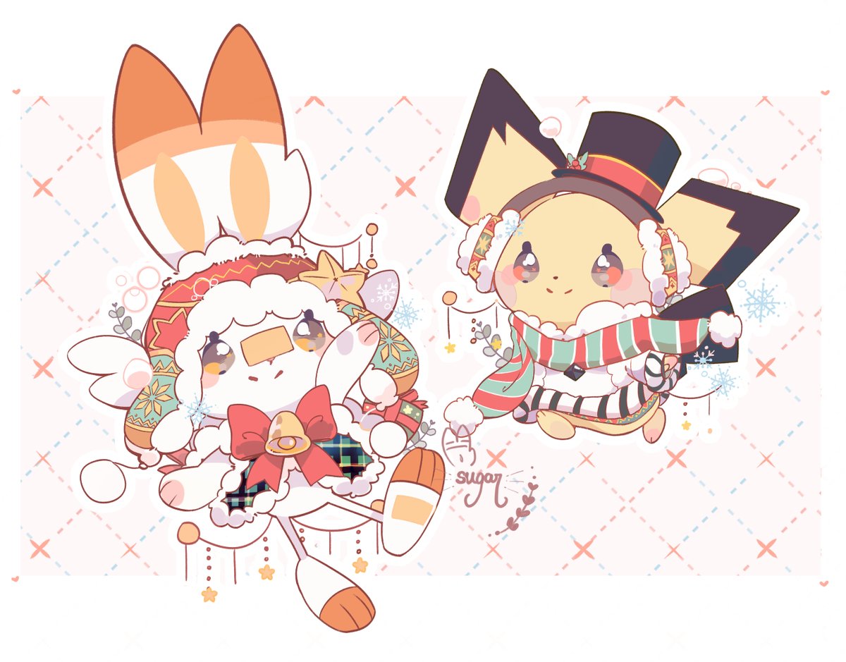 ヒバニー 「Christmas time🍬🎁❄️ 」|Sugar🍓🍓のイラスト