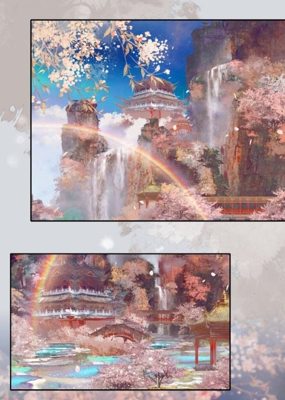 heaven is beautiful but it's nothing compared to xie lian's beauty 