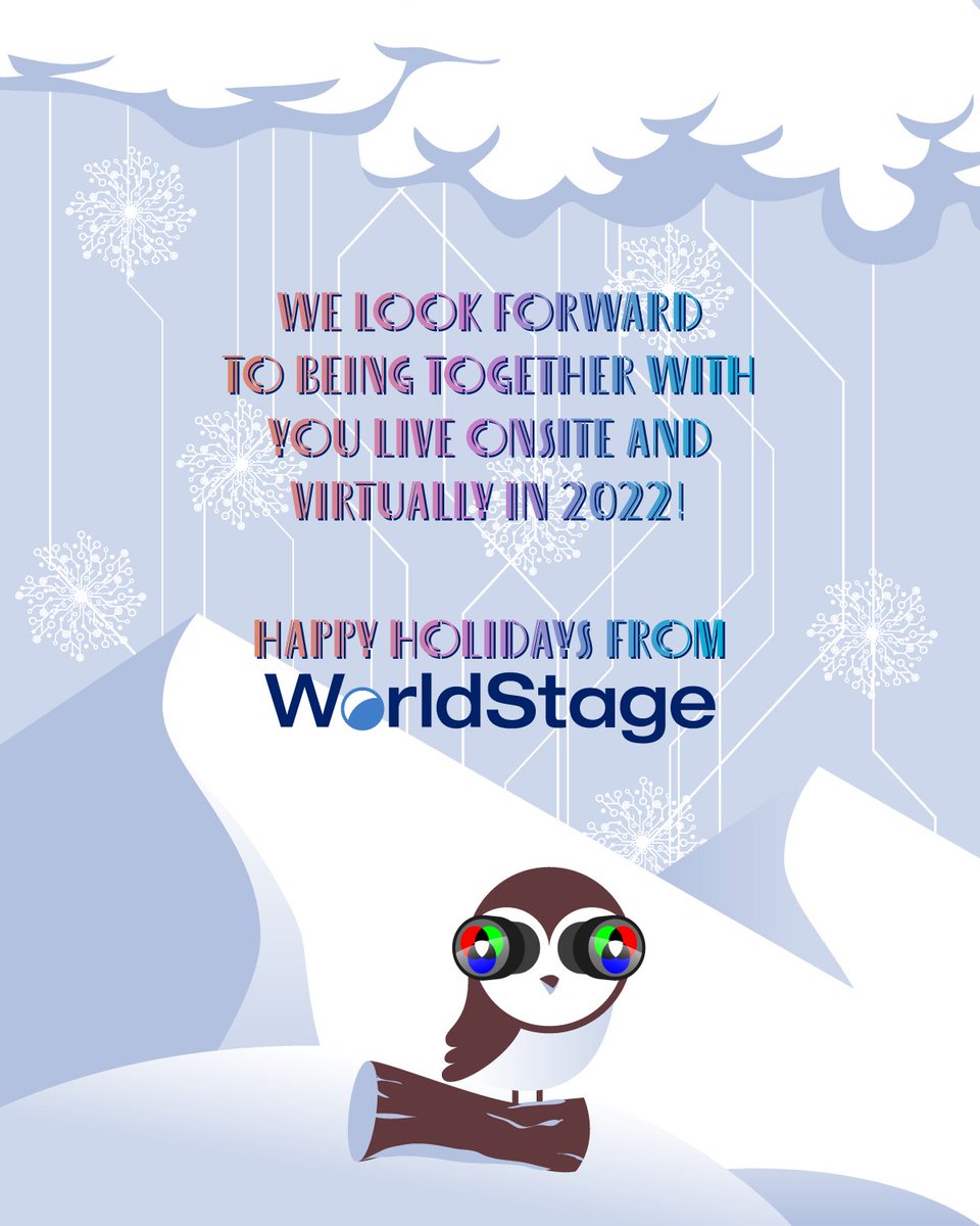 Happy Holidays from all of us at WorldStage! #TeamWorldStage #TheUltimateResource