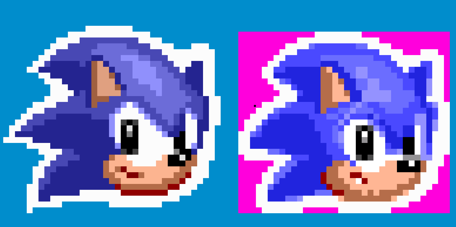 AudioReam on X: This is just an Ordinary Pixel Art of Sonic in