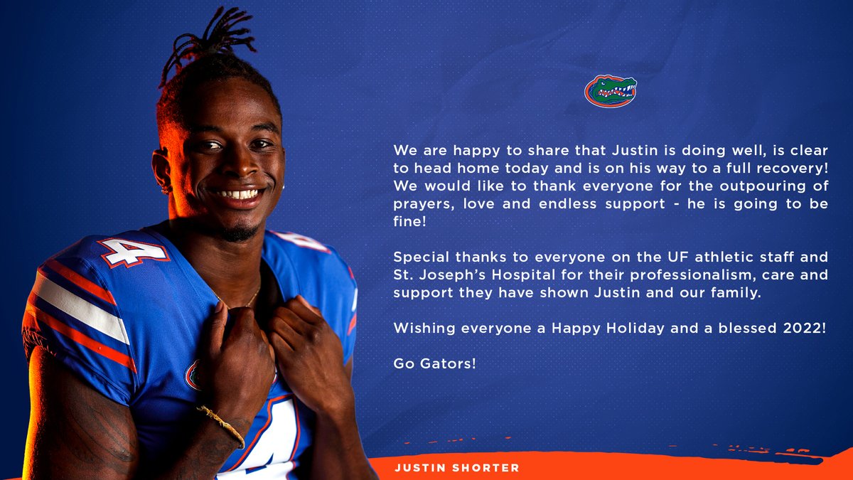 From the family of Justin Shorter: