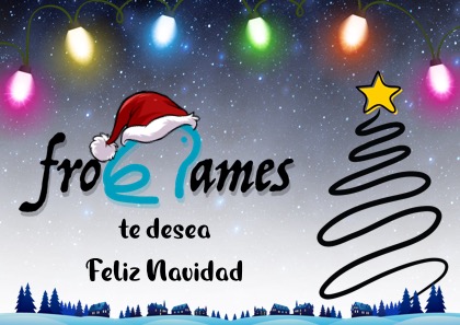 Joan_By's tweet photo. ¡¡Feliz Navidad de parte de todo el equipo de @frogames_sl !!! https://t.co/9iyfAv7PdJ