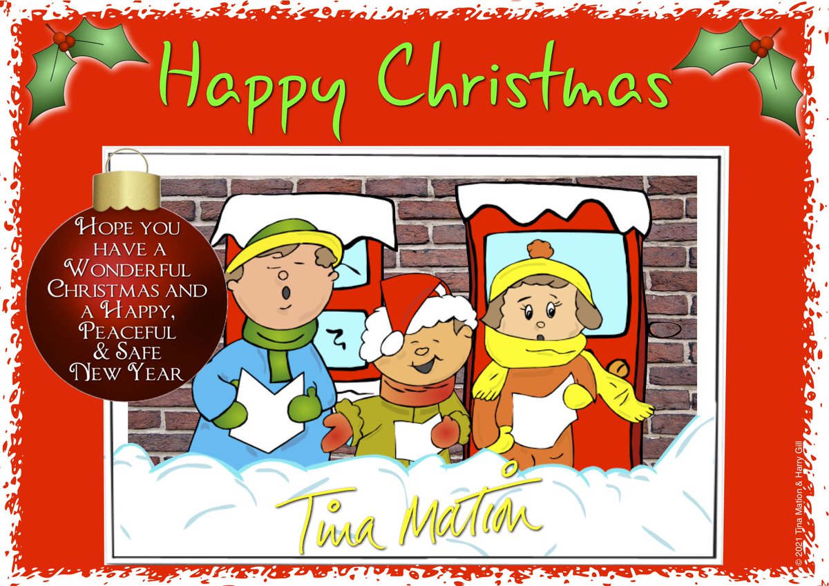 TinaMation's tweet photo. Wishing you a Wonderful Christmas and a Happy, Peaceful and Safe New Year https://t.co/4TogSCPWLn