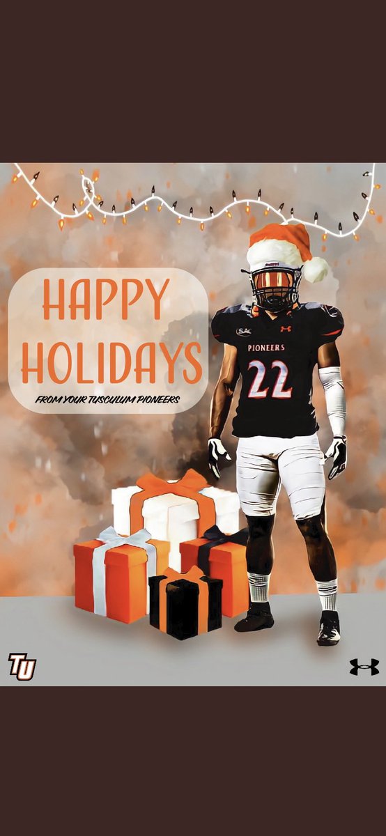 68maliki's tweet photo. holiday love from Tusculum!! @CoachMattyIce https://t.co/V4lZ79yX7o