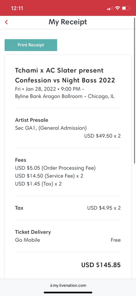 WookShepherd's tweet photo. Selling 2 tickets to nightbass vs confessions tour at Aragon in chicago! Paid 145 for both asking 130 https://t.co/8hXqGAMy0G
